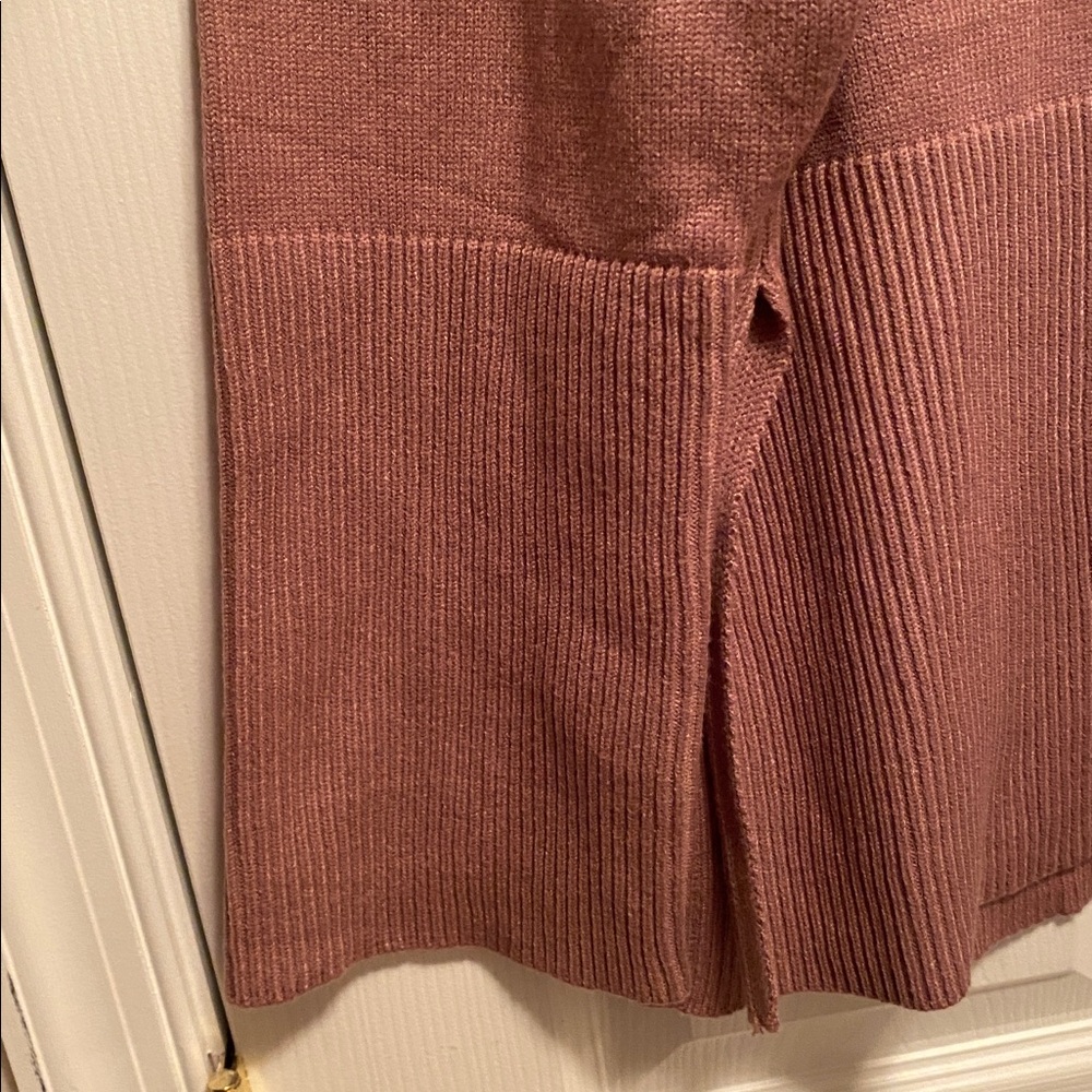 Anrabess Mauve Turtleneck Sweater…size L - Picture 4 of 7